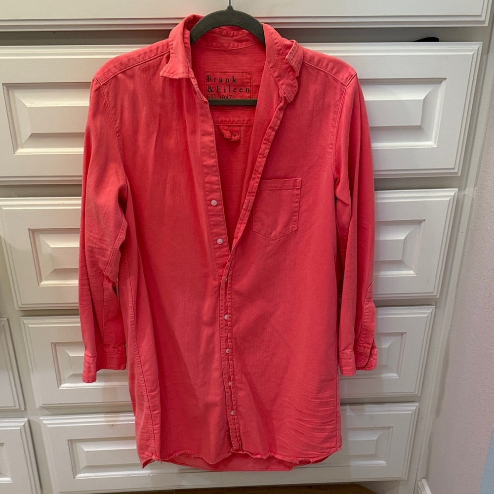 Frank & Eileen Watermelon Mary Dress, Small